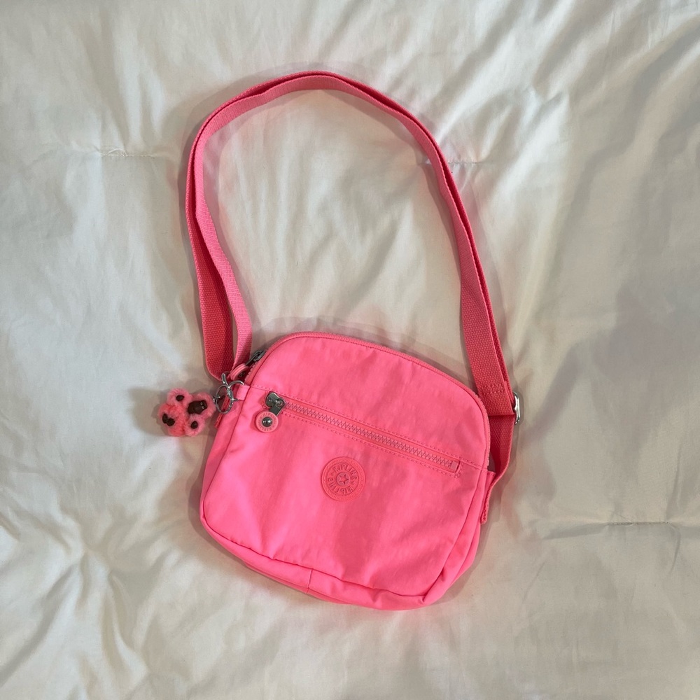 Kipling Women’s Pink Keefe Crossbody Bag